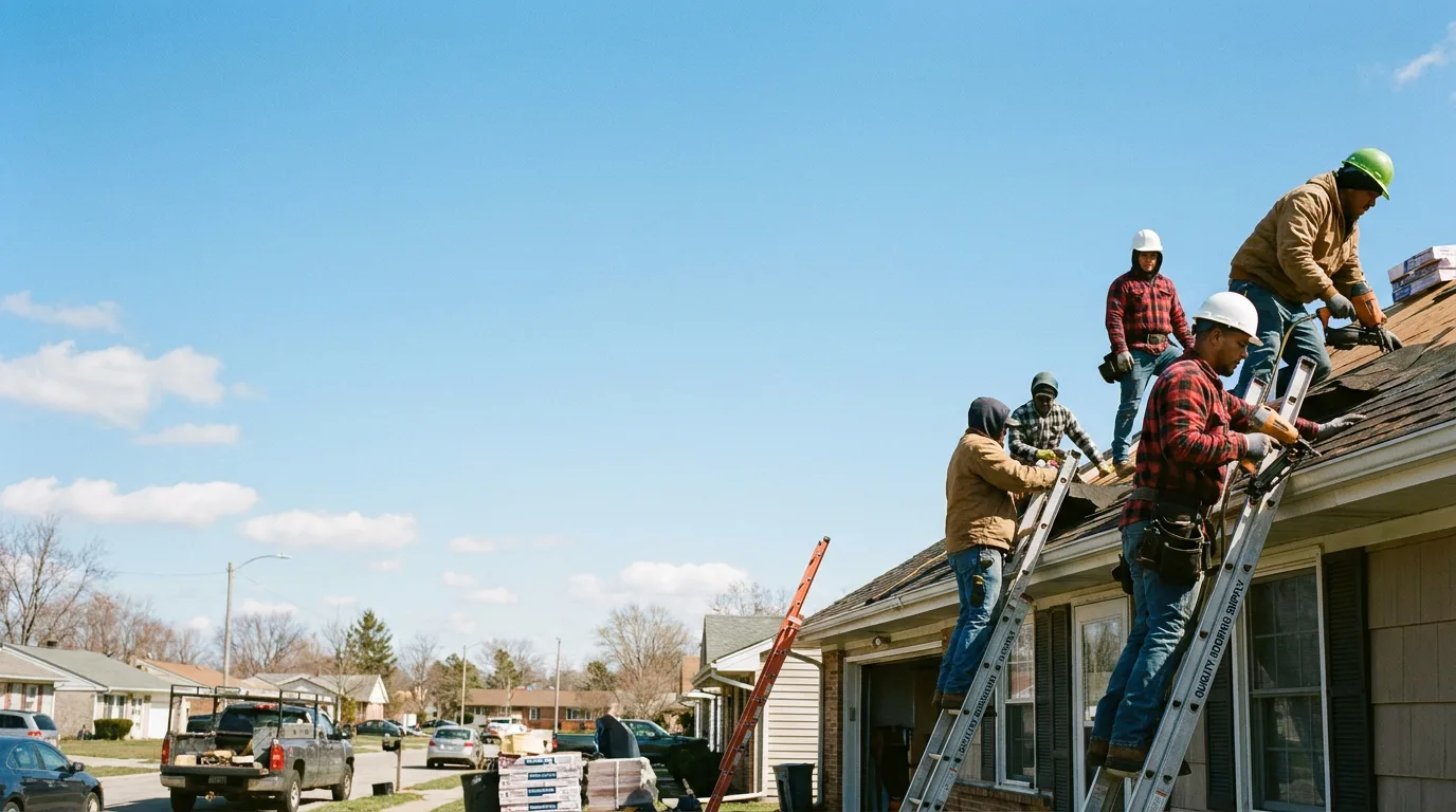 Roofing in Houghton Lake Heights, MI near me